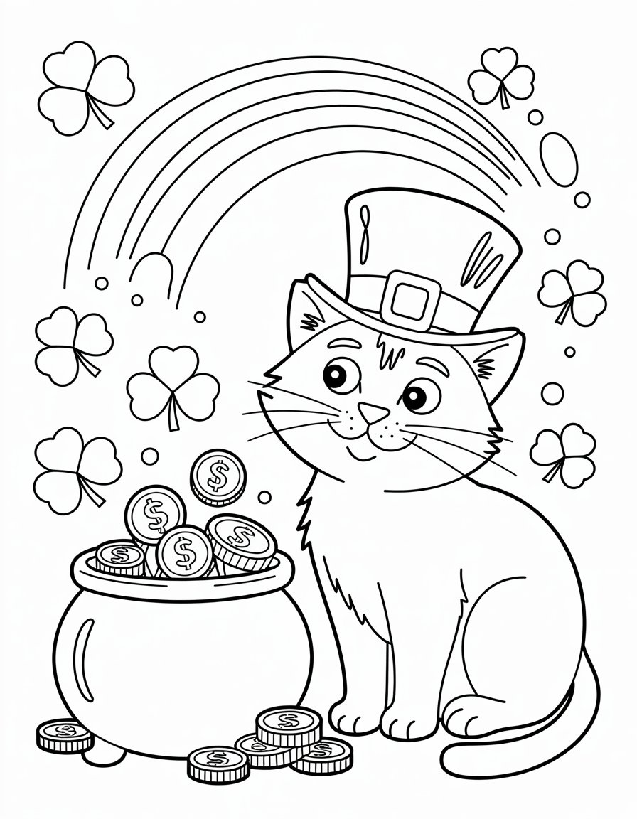 St. Patrick's Cat